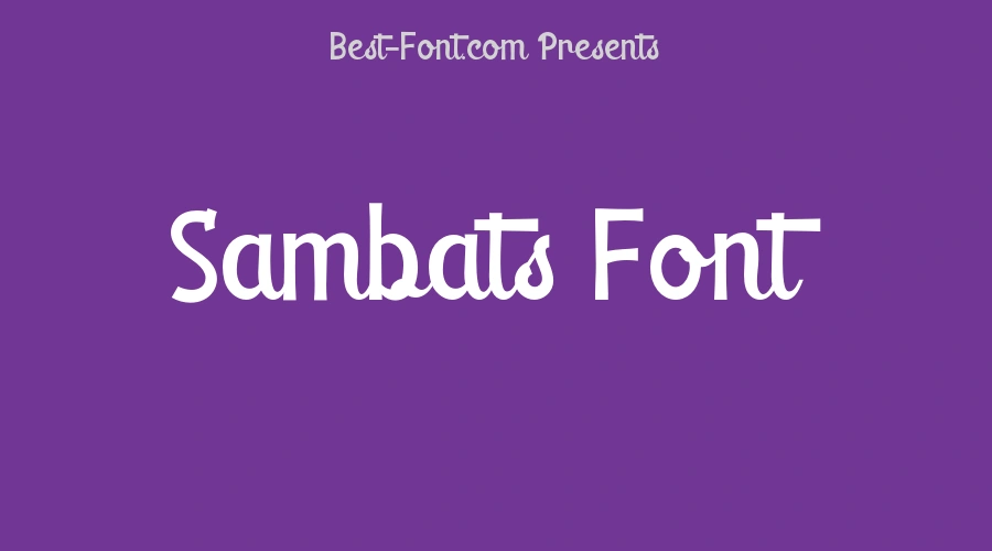 Sambats Font