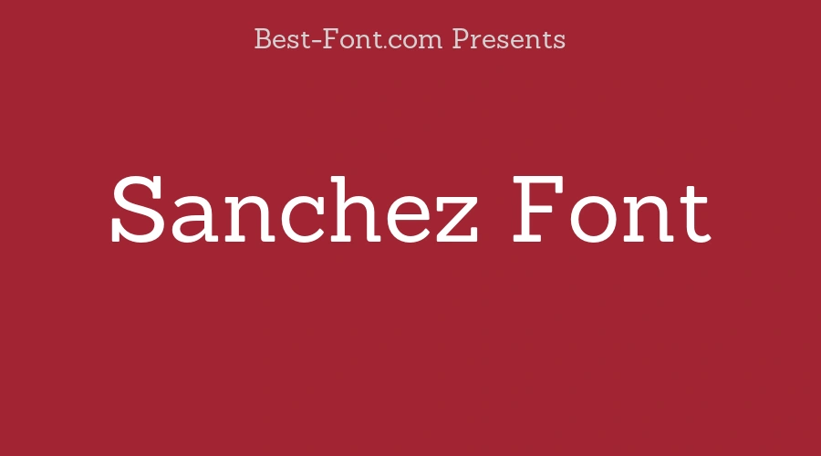 Sanchez Font