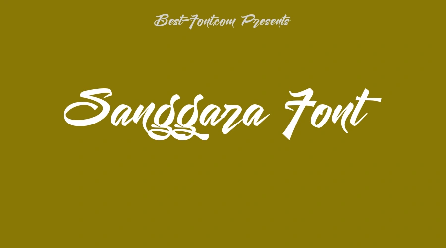 Sanggara Font