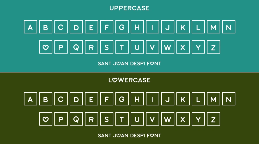 Sant Joan Despi Font Preview