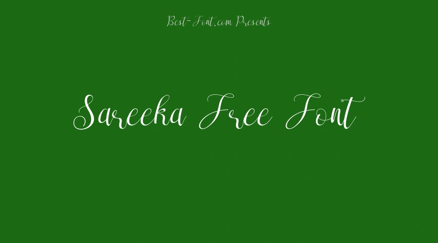 Sareeka Free Font
