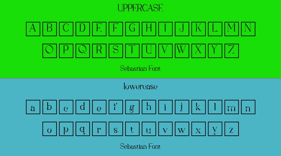 Sebastian Font Preview