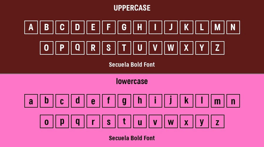 Secuela Bold Font Preview