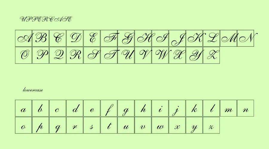 Sheer Elegance Font Preview