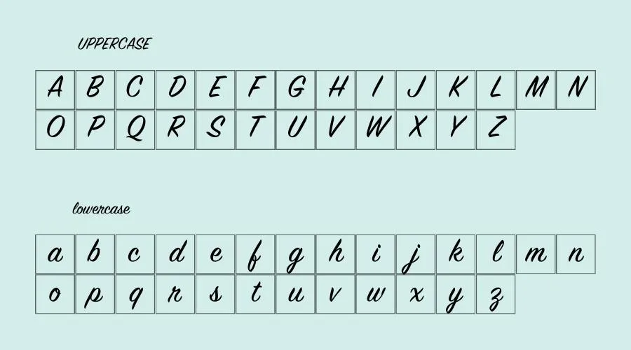 Sign Painter Font Preview
