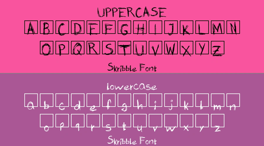 Skribble Font Preview