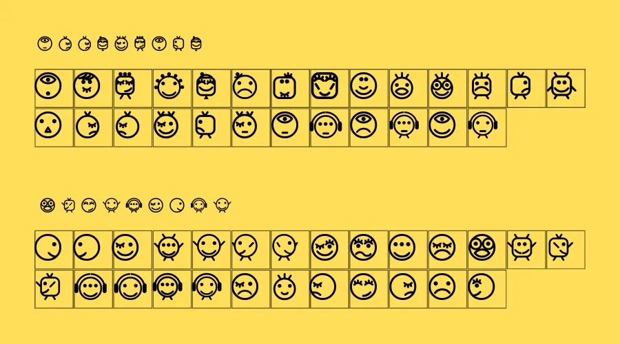 Smilly Normal Font Preview