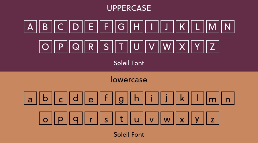 Soleil Font Preview