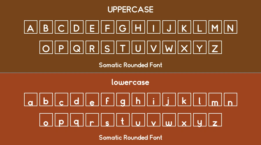 Somatic Rounded Font Preview