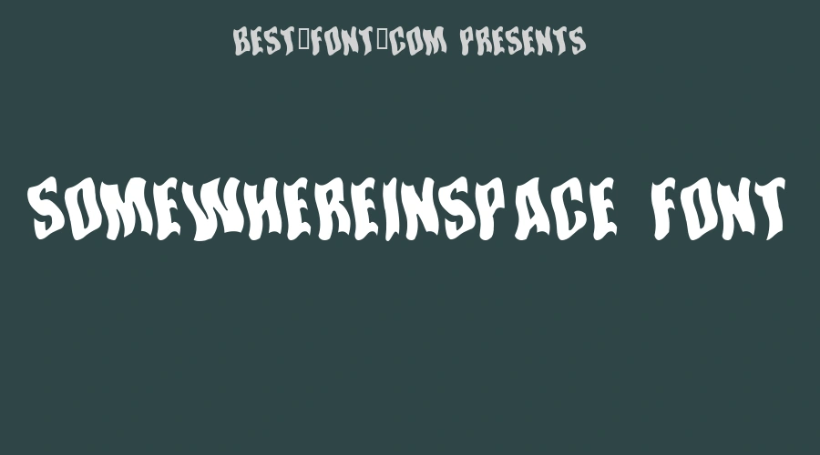 SomewhereInSpace Font