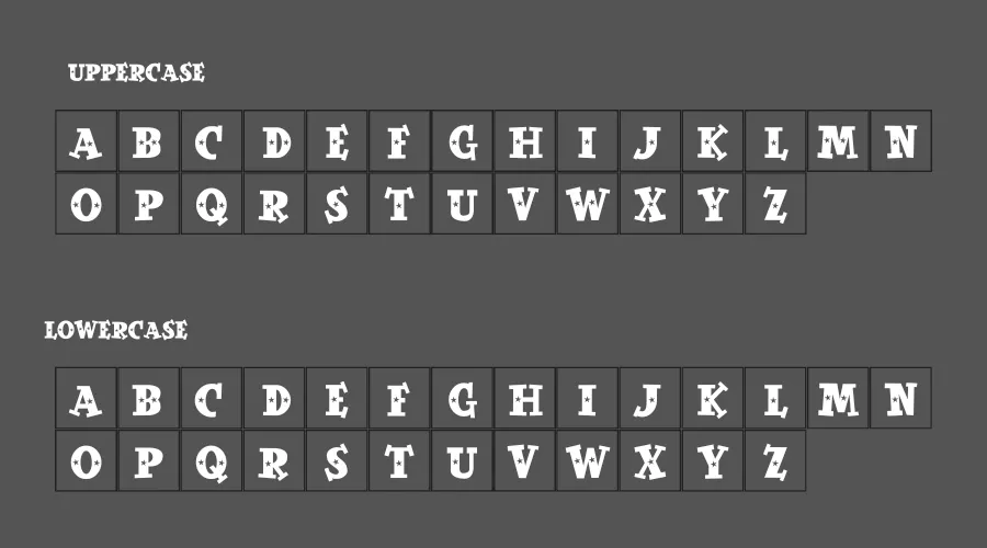 Space Out Font Preview