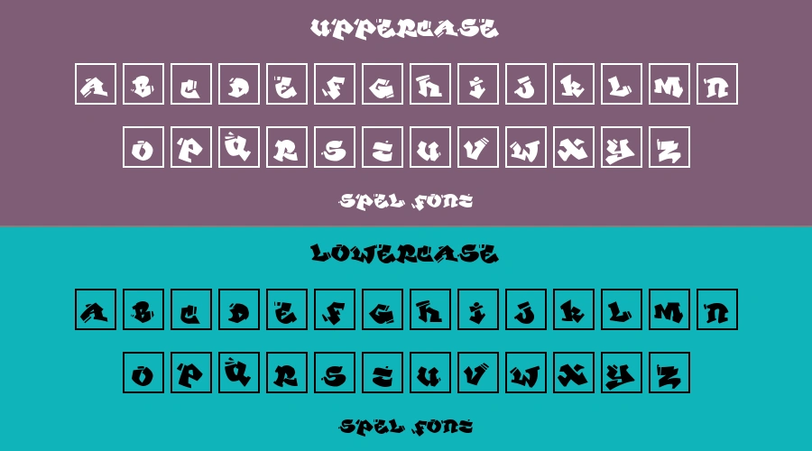 Spel Font Preview