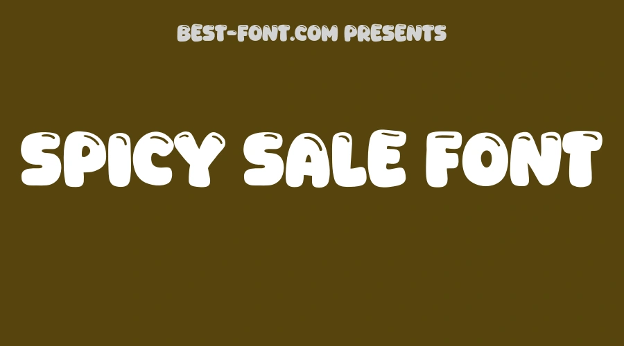 Spicy Sale Font