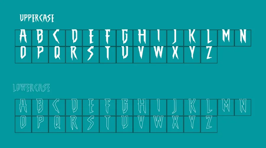 Spiderman Font Preview