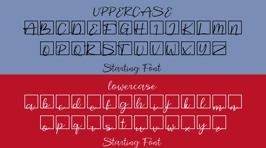 Starting Font Preview