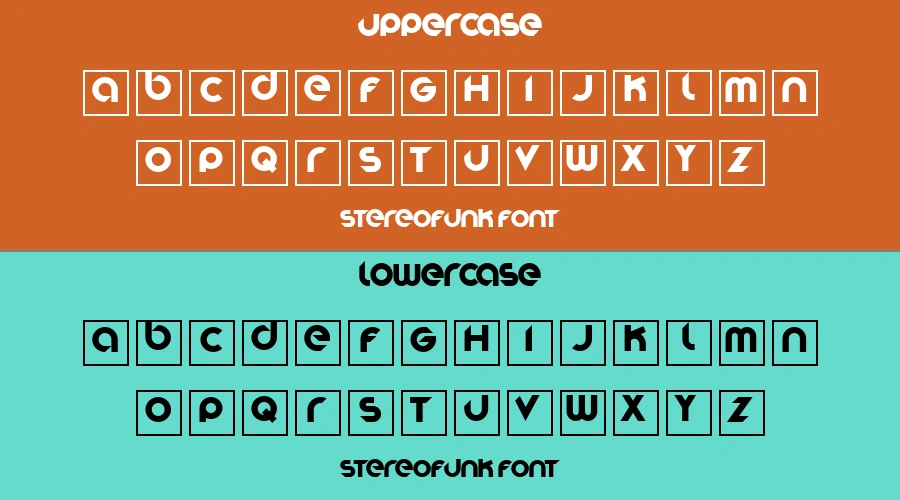 Stereofunk Font Preview