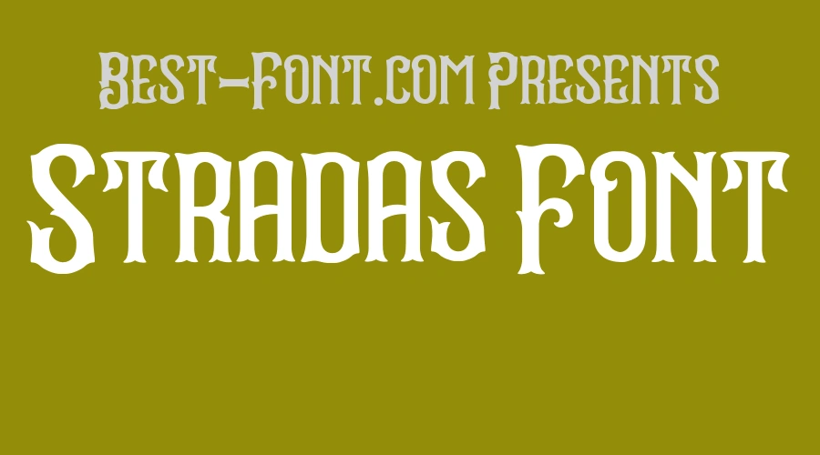 Stradas Font