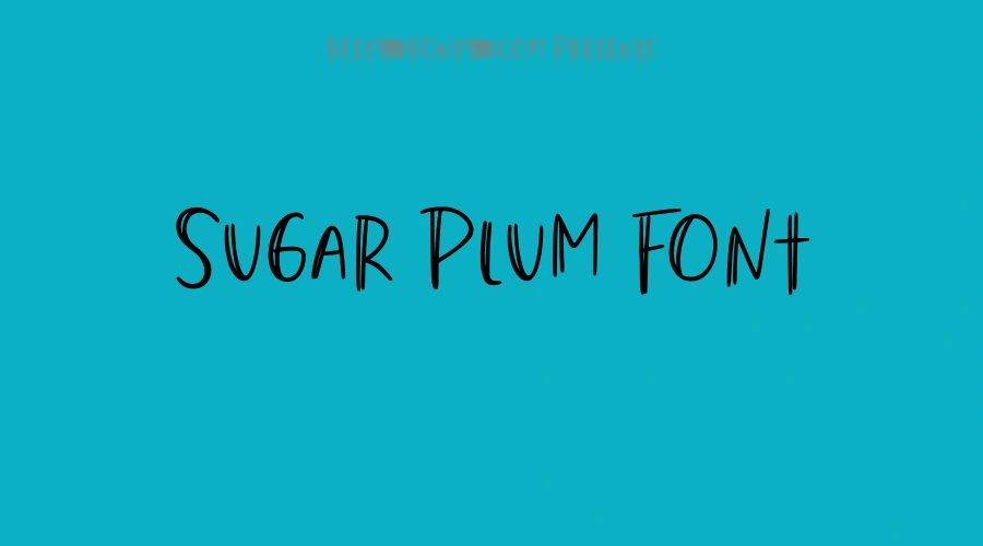 Sugar Plum Font