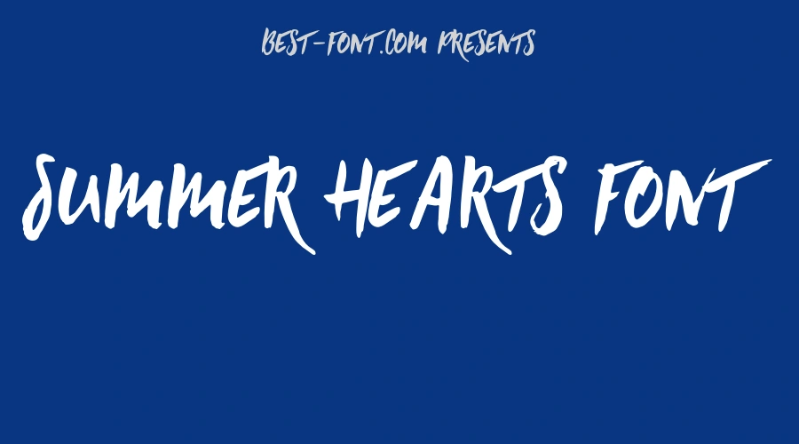Summer Hearts Font