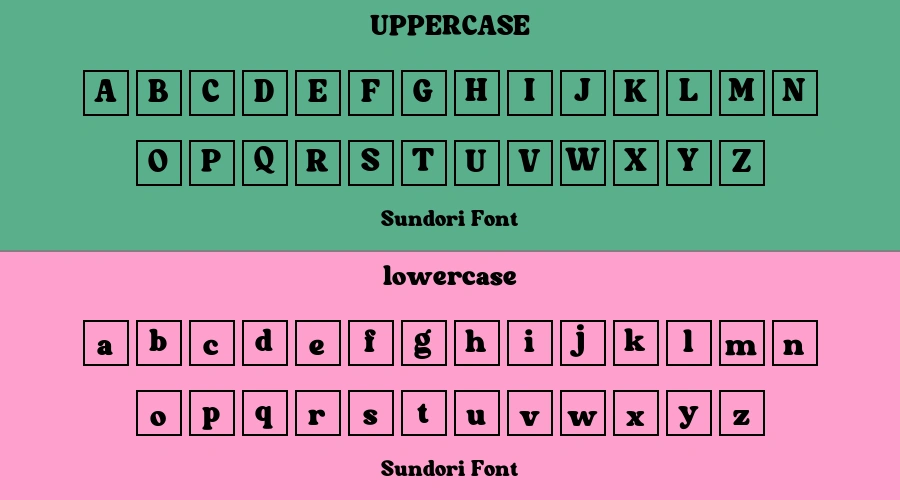 Sundori Font Preview