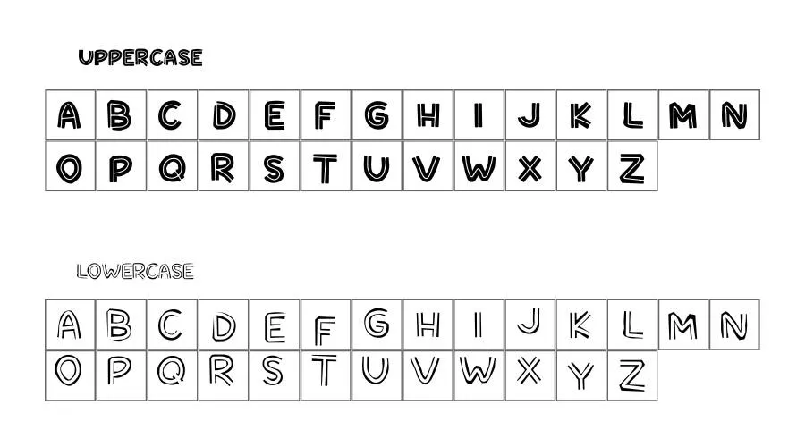 Super Tiki Font Preview