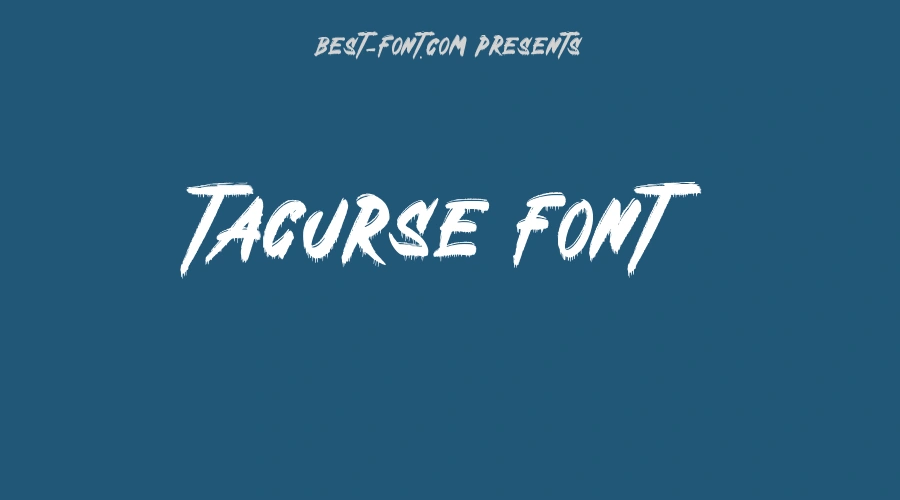 Tacurse Font