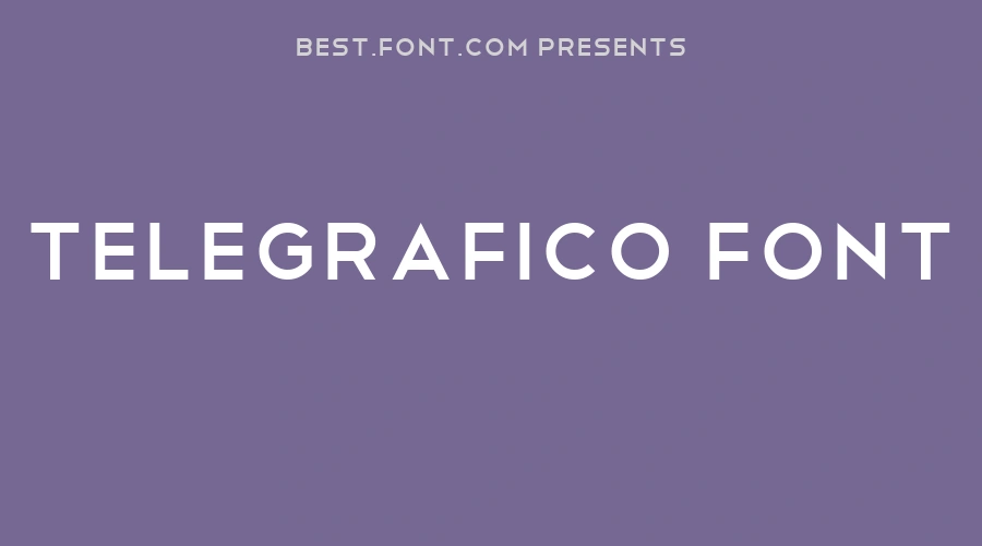 Telegrafico Font