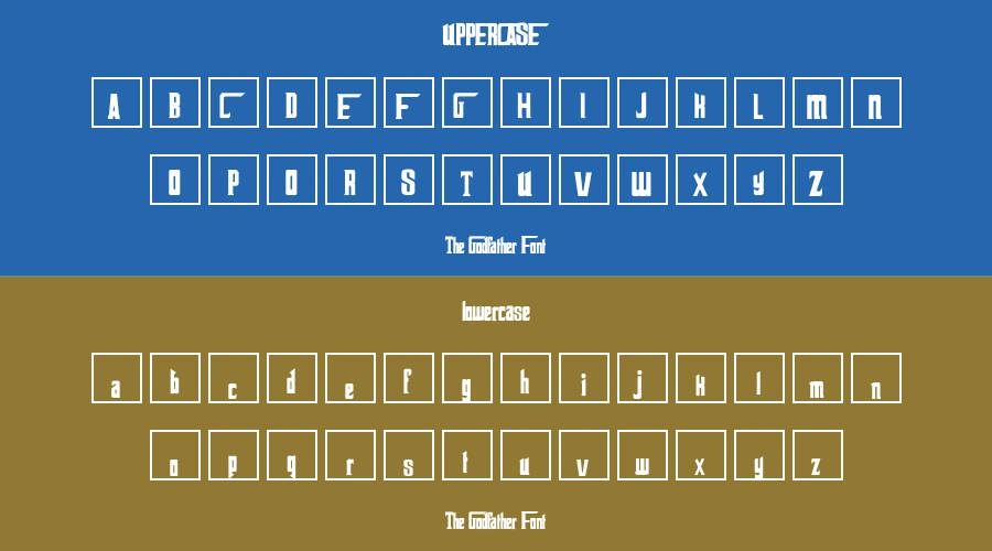 The Godfather Font Preview