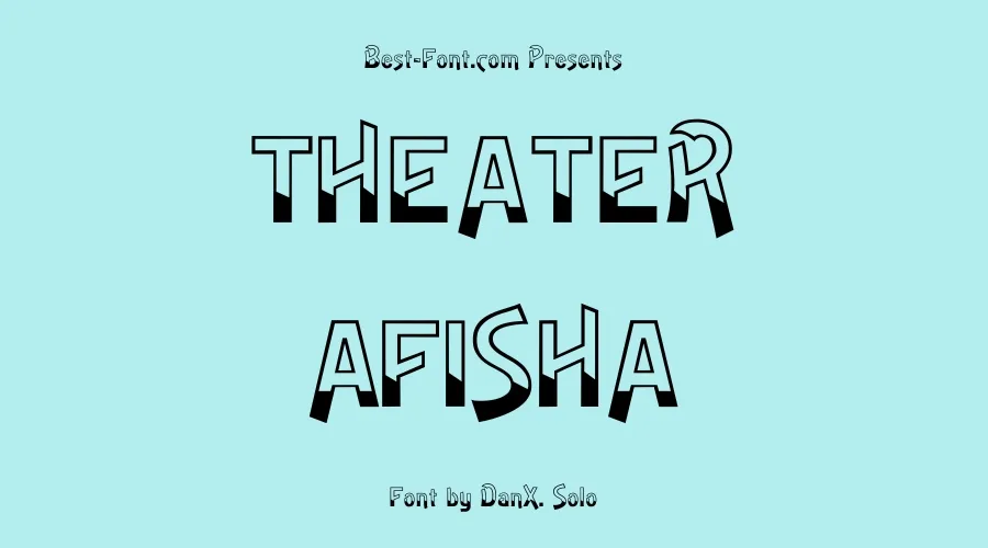 Theater Afisha Font