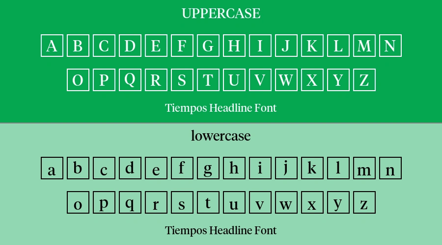 Tiempos Headline Font Preview