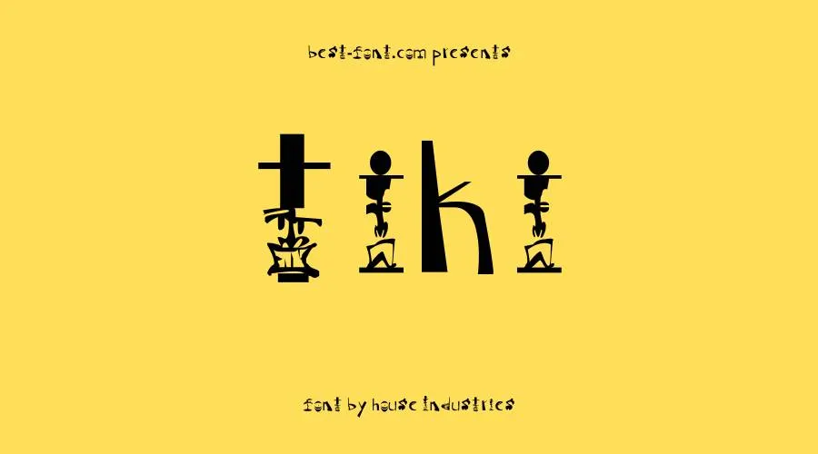 Tiki Font