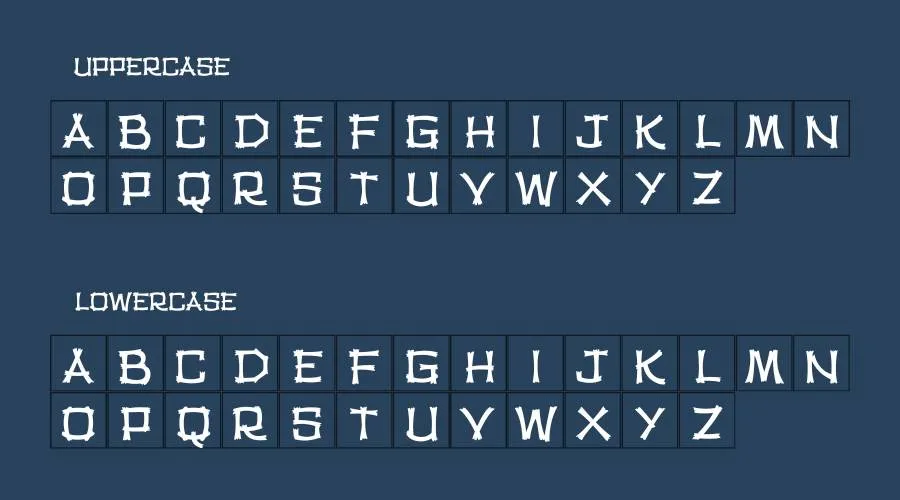 Tiki Hut Font Preview