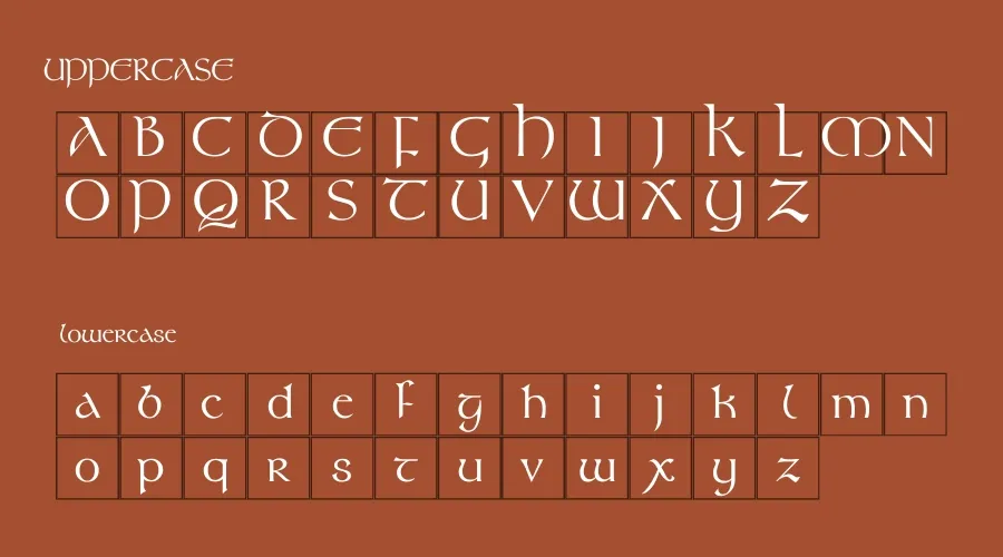 Tolkien Font Preview