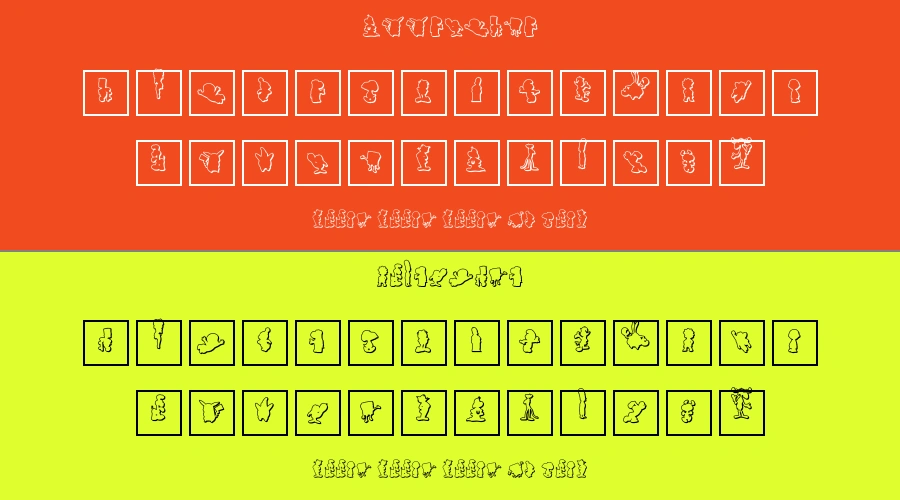 Toons Toons Toons 3D Font Preview