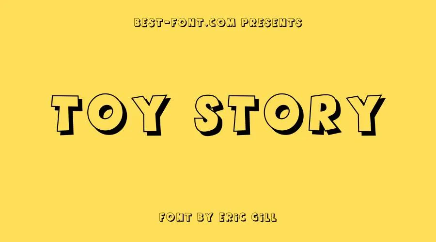 Toy Story Font