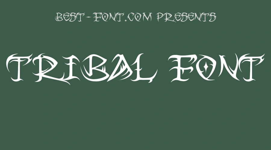 Tribal Font