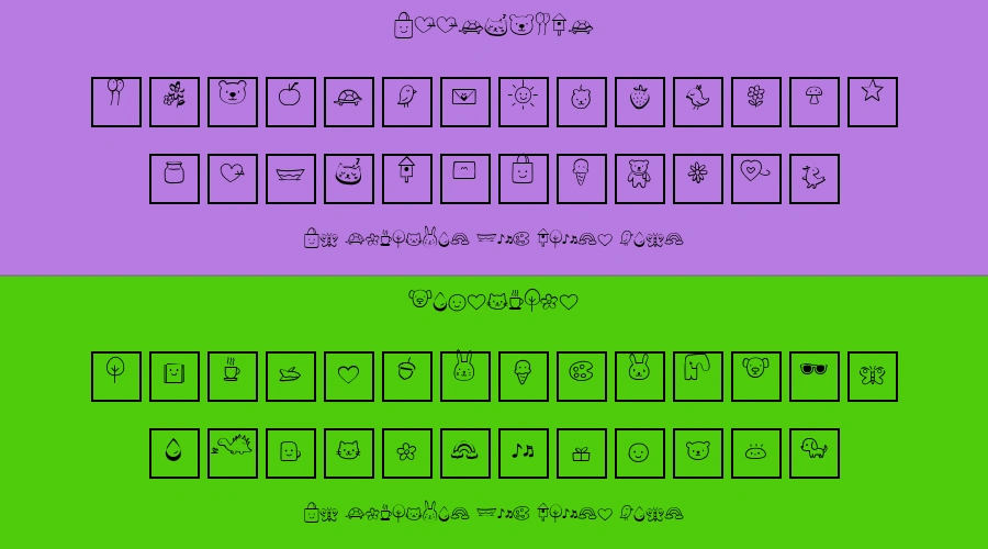 Un Escargot Qui Saute Font Preview