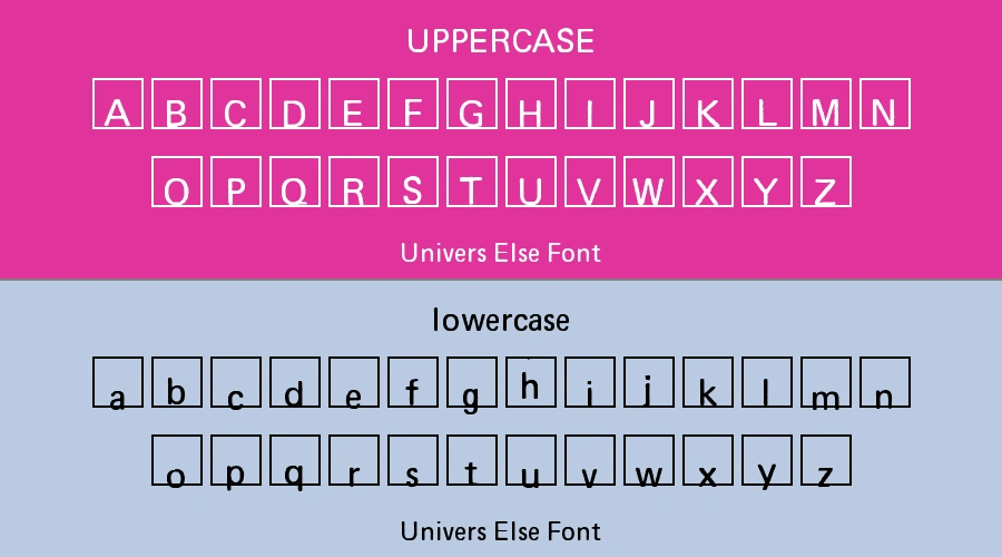 Univers Else Font Preview