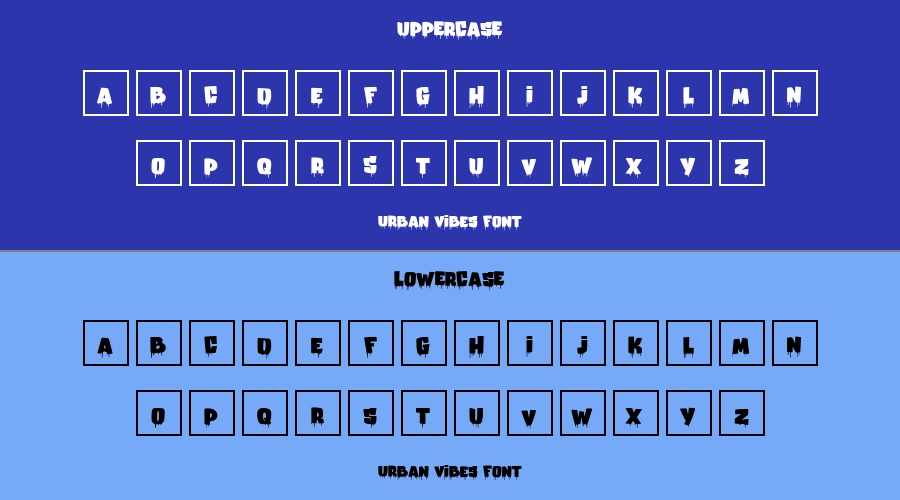 Urban Vibes Font Preview