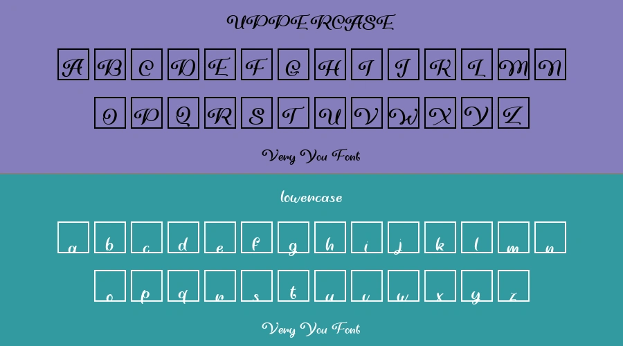 Very You Font Preview