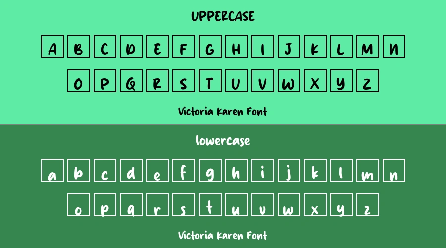 Victoria Karen Font Preview
