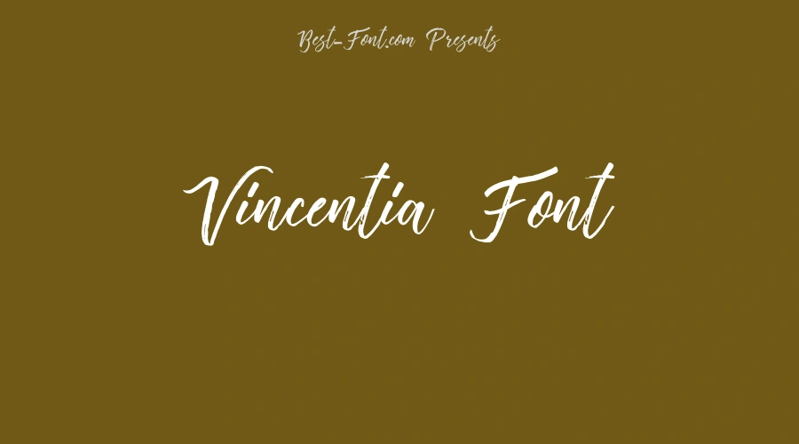 Vincentia Font