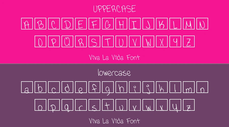 Viva La Vida Font Preview