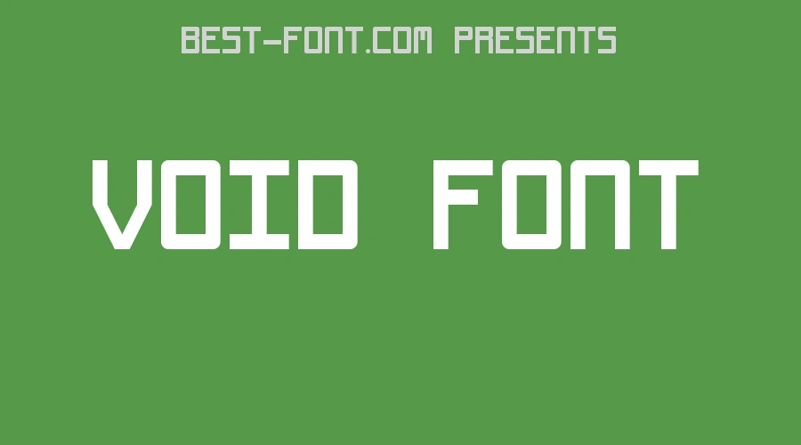Void Font