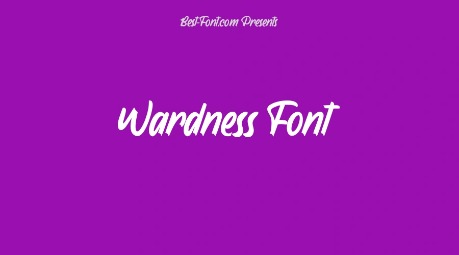 Wardness Font