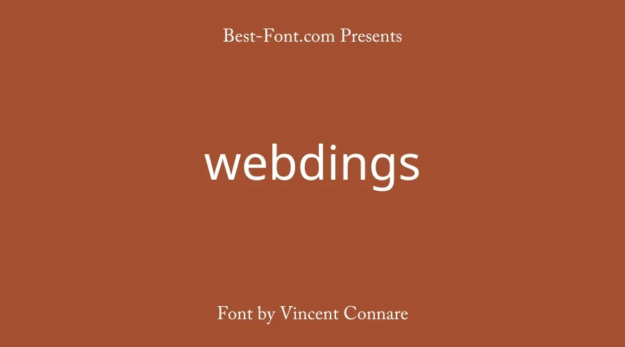 Webdings Font