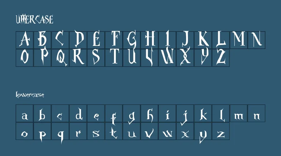 Witch Font Preview
