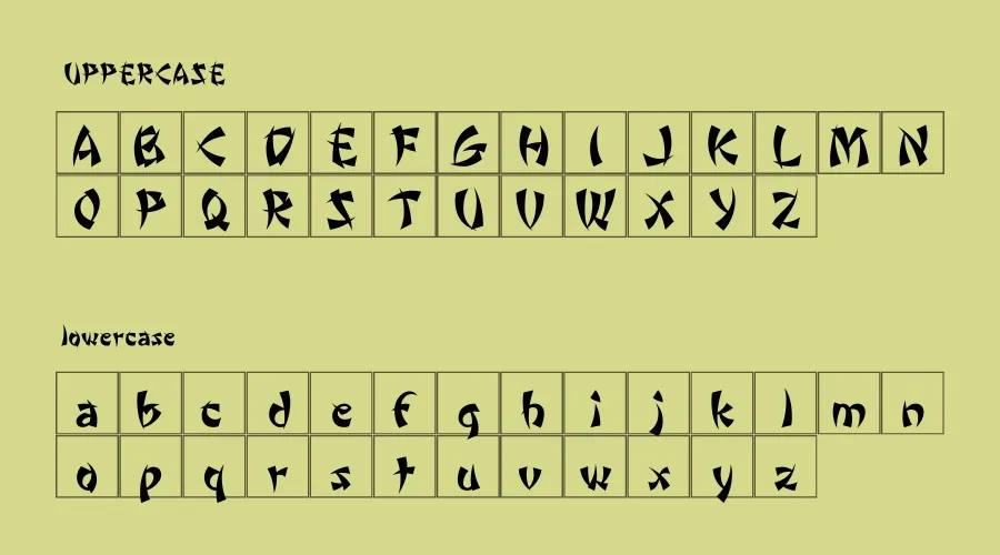 Wonton By Da Font Mafia Font Preview