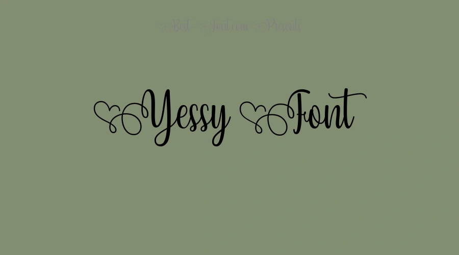Yessy Font