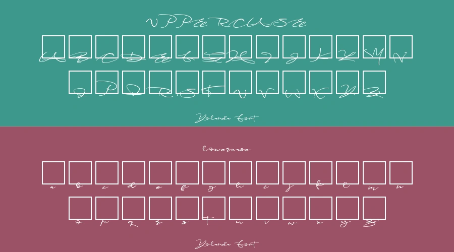 Yolanda Font Preview